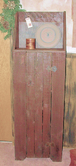 primitive hutch cabinet