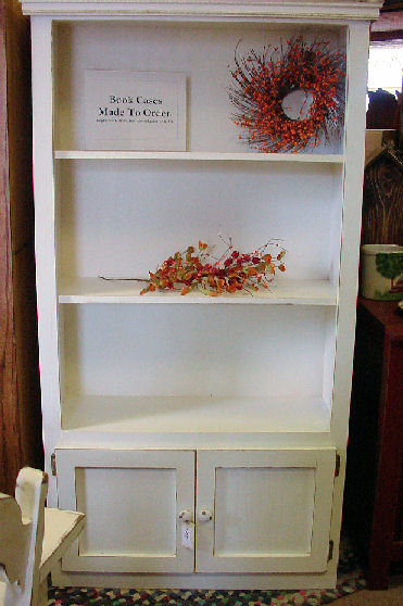 Painted Pine Book Case