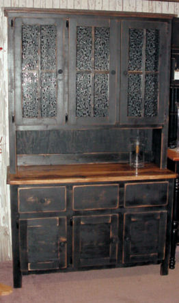 #0001 Hickory Top Hutch