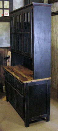 #0001 Hickory Top Hutch